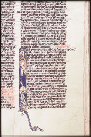 St. John the Evangelist with his symbol: eagle