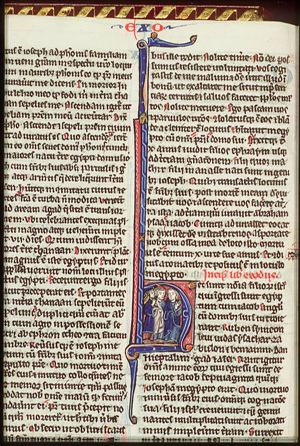 Moses leads the Israelites out of Egypt