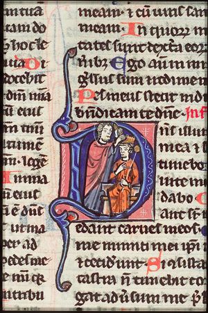 Samuel anoints David