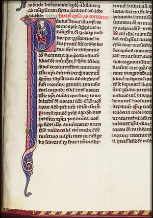 St. Paul holding a sword