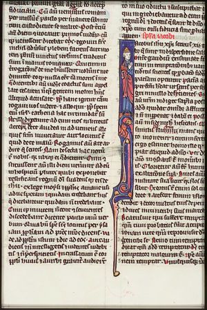 St. James the Less holding a book