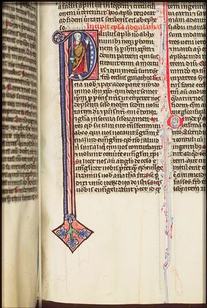 St. Paul holding a sword