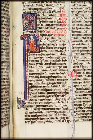 St. Paul holding a sword