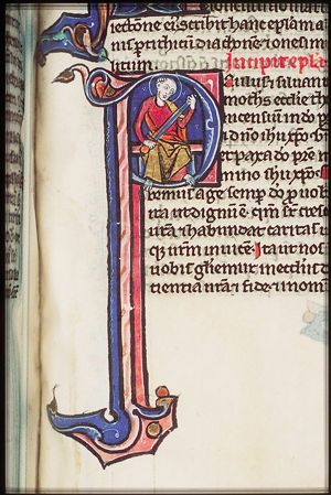 St. Paul holding a sword