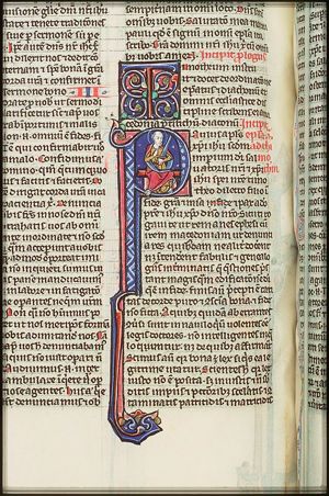 St. Paul holding a sword