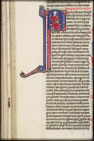 St. Paul holding a sword