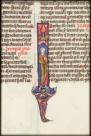 St. James the Less holding a book
