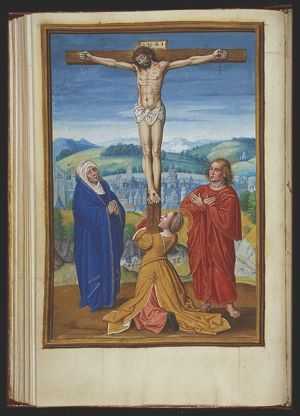 Crucifixion, with Mary, St. John and St. Mary Magdalene