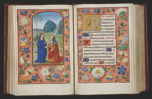 The Visitation: Mary meets St. Elisabeth