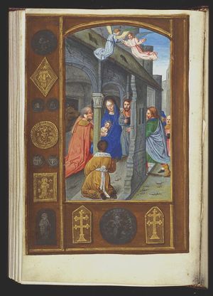 The adoration of the Christ-child by the Magi