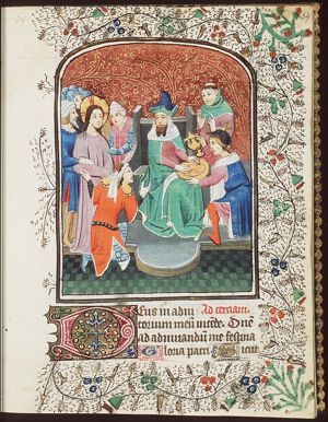 Christ before Pilate; Pilate washing his hands