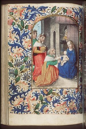 The adoration of the Christ-child by the Magi