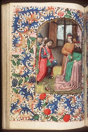 The massacre of the Innocents: Herod's men kill the newborn boys of Bethlehem