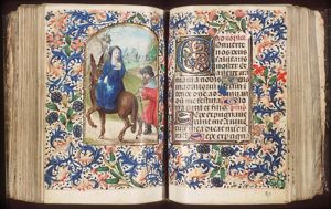 The Flight into Egypt: Mary, St. Joseph and the Christ-child on their way