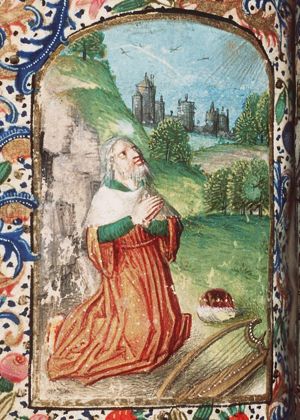 David at prayer