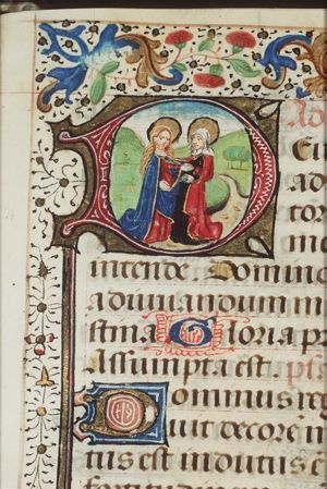 The Visitation: Mary meets St. Elisabeth