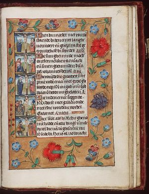 Crucifixion, with Mary and St. John (1st of 5)