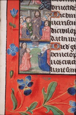 Christ appears to the apostles (4th of 5)