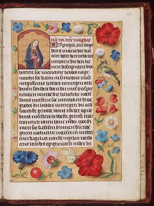 St. Mary Magdalene holding a jar of ointment