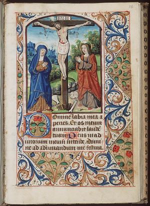 Crucifixion, with Mary and St. John