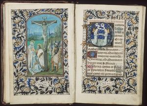 The Crucifixion, with Mary, St. John, St. Mary Magdalene and soldiers