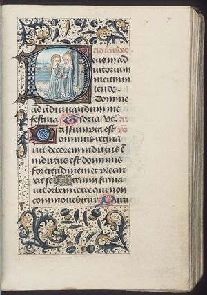 The Visitation: Mary meets St. Elisabeth