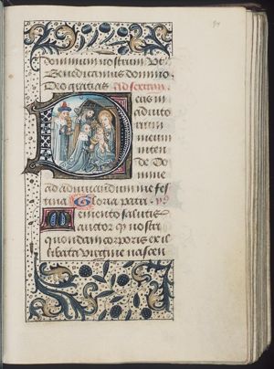 The adoration of the Christ-child by the Magi