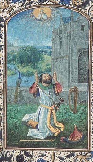 David at prayer