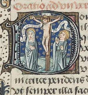 Crucifixion, with Mary and St. John