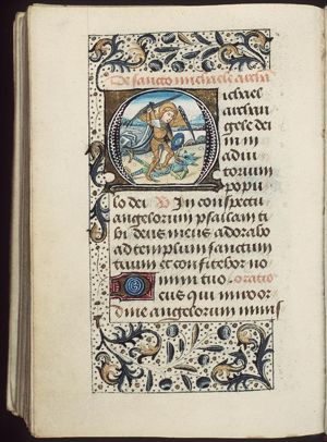 St. Michael conquering the devil