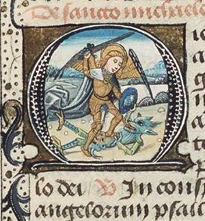 St. Michael conquering the devil