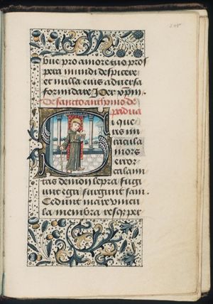 St. Antony of Padua reading