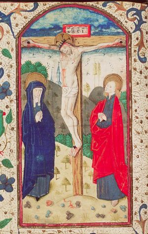 The Crucifixion, with Mary and St. John