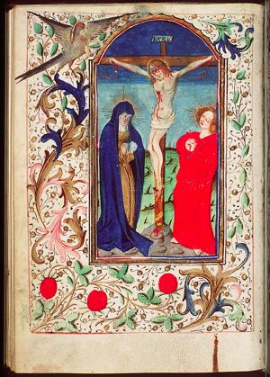 The Crucifixion, with Mary and St. John