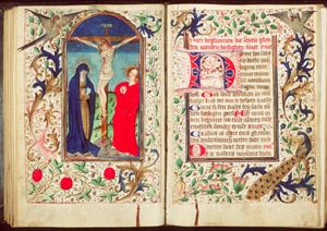 The Crucifixion, with Mary and St. John