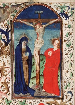 The Crucifixion, with Mary and St. John