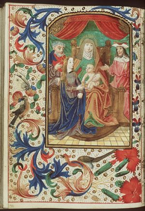 Anna selbdritt, with St. Joseph and St. Joachim